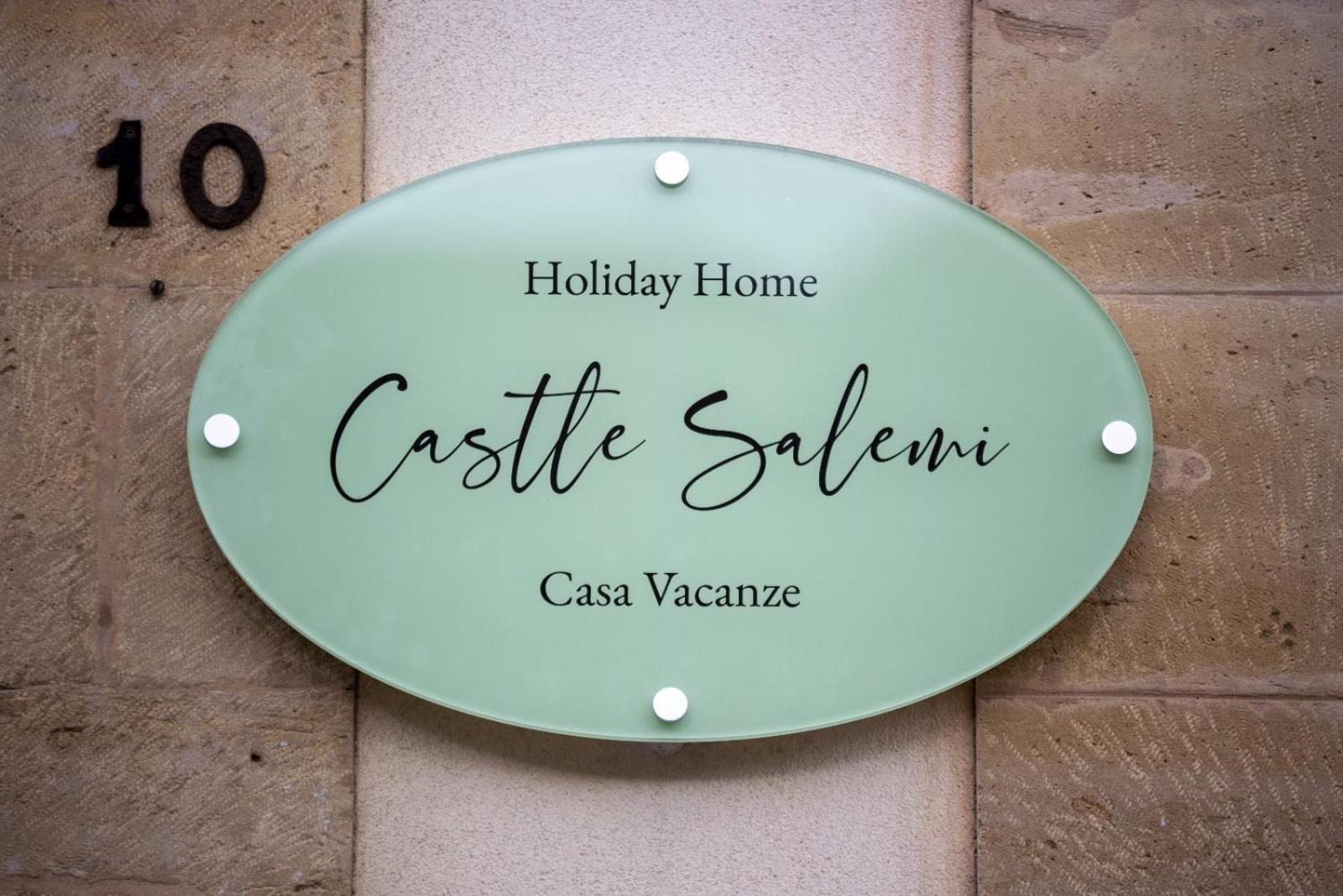 Holiday Home Castle Salemi - Casa Vacanze Eksteriør billede
