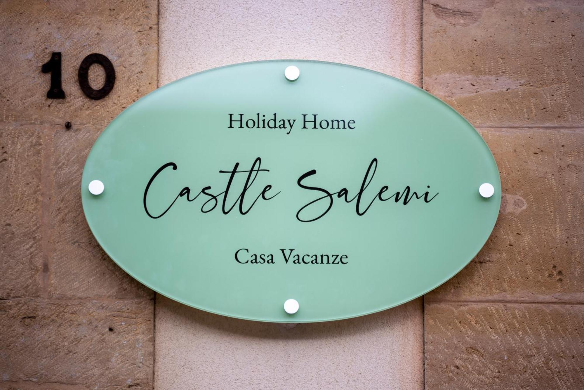 Holiday Home Castle Salemi - Casa Vacanze Eksteriør billede